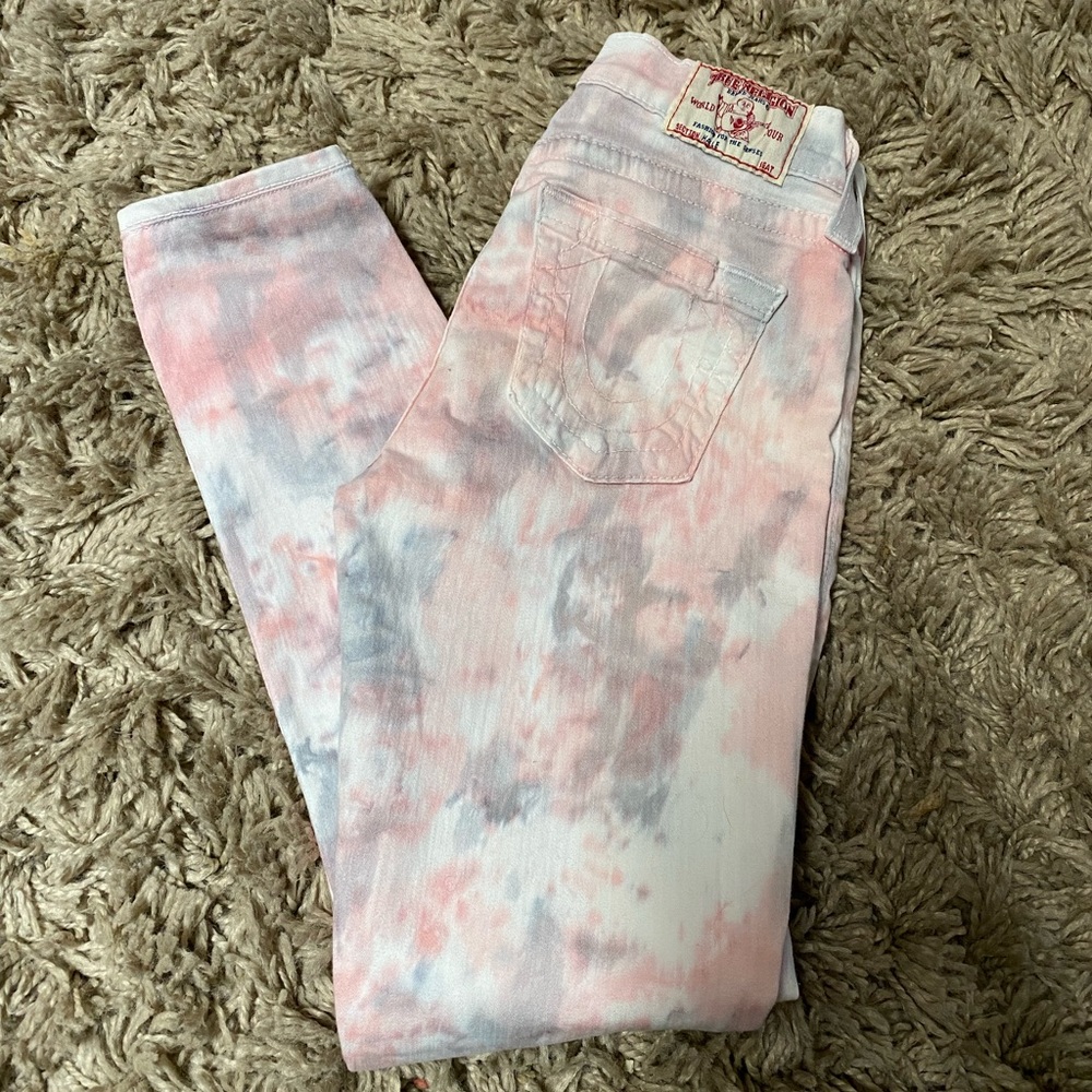 True Religion Tie Dye Jeans